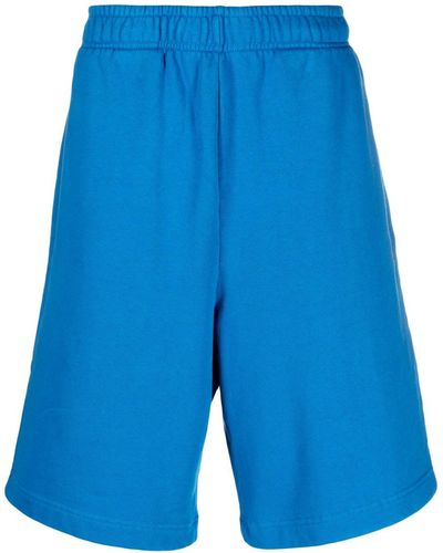 Ambush Pantalones cortos de chándal con logo bordado - Azul