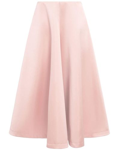 Altuzarra Varda A-line Midi Skirt - Pink