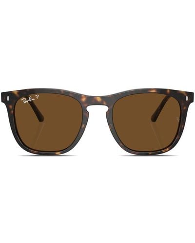 Ray-Ban Rb2210 Square-frame Sunglasses - Brown
