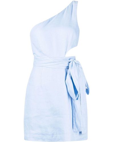 Bondi Born Robe courte Mytros à design asymétrique - Bleu