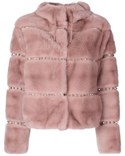 Valentino Rockstud Jacket - Pink
