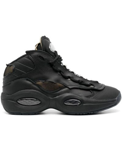 Reebok Question Mid Memory Of Basketball Trainers - Black