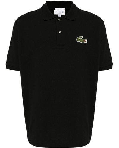 Lacoste Appliqué Logo Polo Shirt - Black