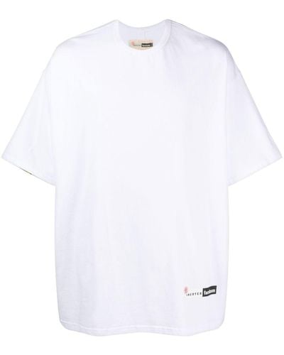 Incotex T-shirt à logo imprimé - Blanc
