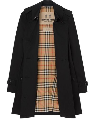 Burberry The Short Chelsea Heritage トレンチコート - ブラック