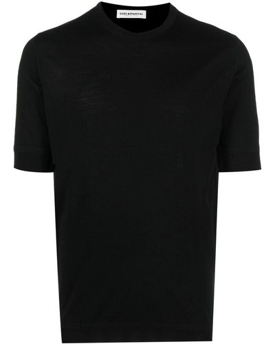 GOES BOTANICAL T-Shirt aus Wolle - Schwarz