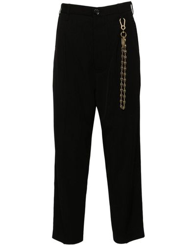 Song For The Mute The Dreamers Tapered-leg Trousers - Black