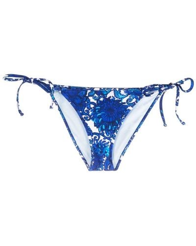 La DoubleJ Triangel Bikinislip - Blauw