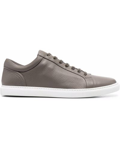 Corneliani Low-top Lace-up Trainers - Brown
