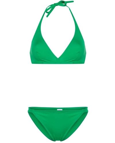 Eres Bikinitop Met Halternek - Groen