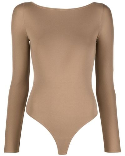 Wolford The Back-cut-out ボディスーツ - ナチュラル