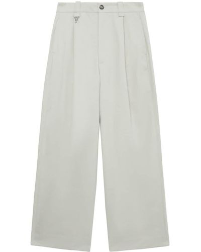 Eytys Scout Wide-leg Trousers - Wit