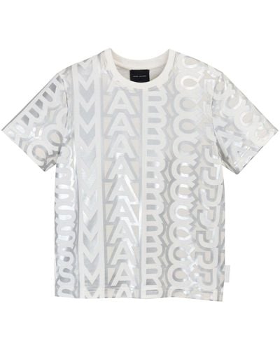 Marc Jacobs T-shirt Met Monogram - Wit