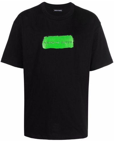 Vision Of Super ロゴ Tシャツ - ブラック