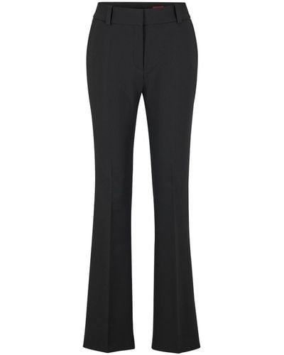 HUGO Flared Tailored Trousers - Blue
