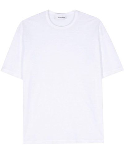Costumein Slub Cotton T-shirt - White