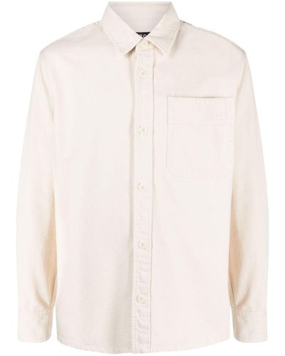 A.P.C. Camisa con bolsillo de parche - Neutro