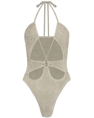 Bondeye Gia Cut-out Swimsuit - White