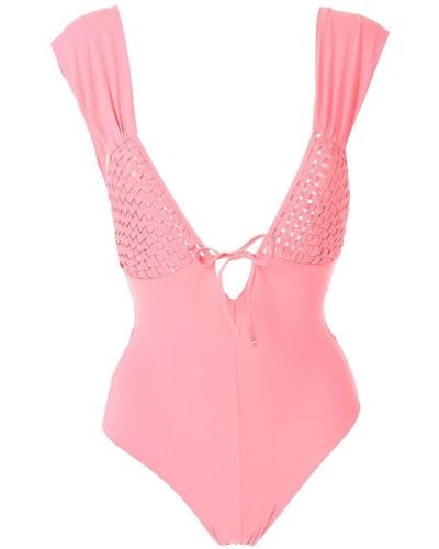 Clube Bossa Olenia Woven Swimsuit - Pink