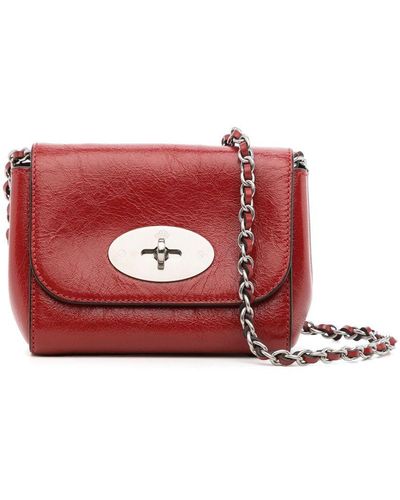 Mulberry Small Darley Crossbody Bag - Red
