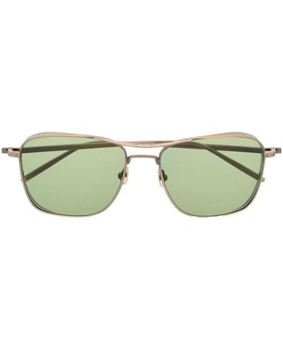 Matsuda Round-frame Sunglasses - Green