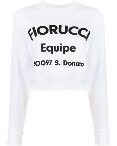Fiorucci ロゴ スウェットシャツ - ホワイト