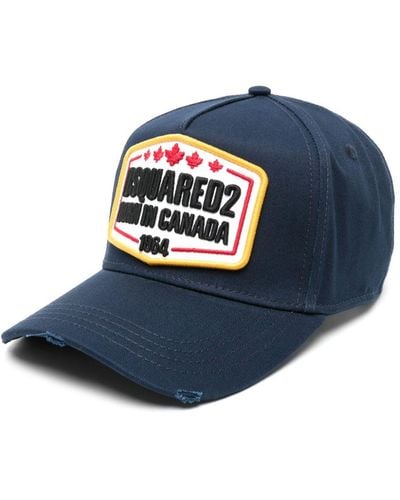 DSquared² Blue Baseball Hat With D2 Patch
