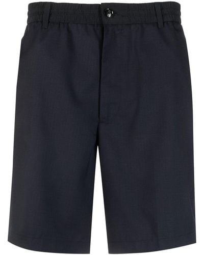 Emporio Armani Bermudas mit elastischem Bund - Blau