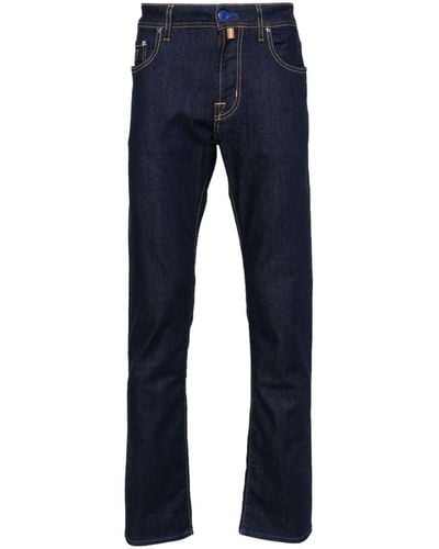 Jacob Cohen Low-rise Slim-cut Jeans - Blue