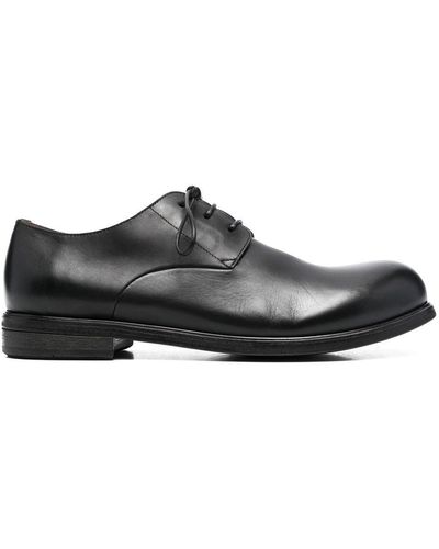 Marsèll Zapatos derby con puntera redonda - Negro