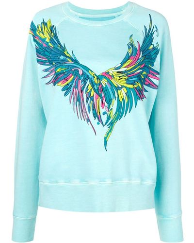Zadig & Voltaire Sweater Met Vleugels - Blauw