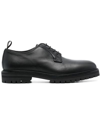 Officine Creative Lace-up Leather Derby Shoes - Black