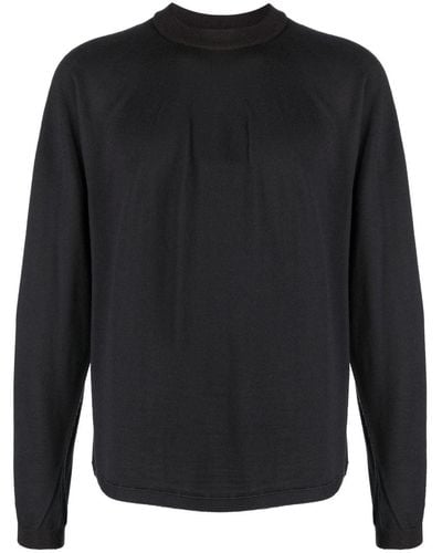 Goldwin Seamless Wool Sweater - Black