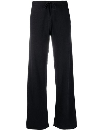 Chinti & Parker Wide-leg Cashmere Track Trousers - Blue