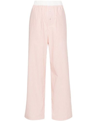 By Malene Birger Helsy Organic Cotton Trousers - Pink