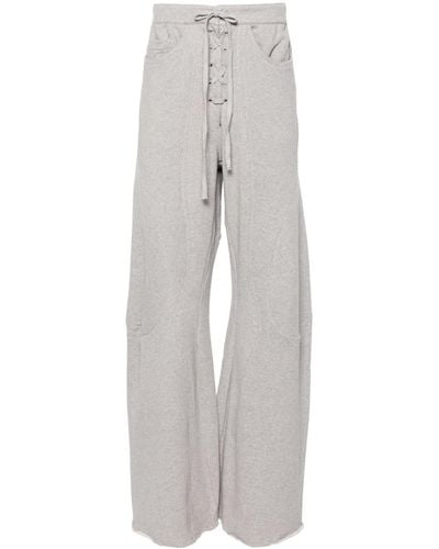 LUEDER Lindsay Engineered Panelled Track Trousers - Grey