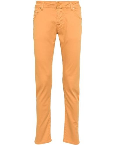 Jacob Cohen Slim-fit Jeans - Oranje