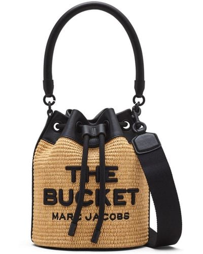 Marc Jacobs The Woven Bucket-tas - Zwart