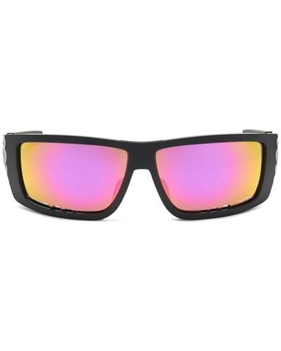 Philipp Plein Fierless Rectangle-frame Sunglasses - Pink