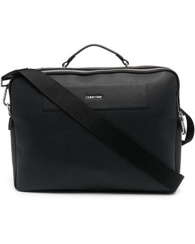 Calvin Klein Minimalism Laptop Bag - Black