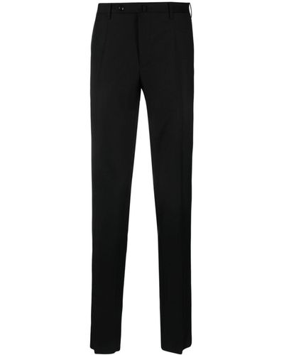 Incotex Low-rise Slim-cut Pants - Black
