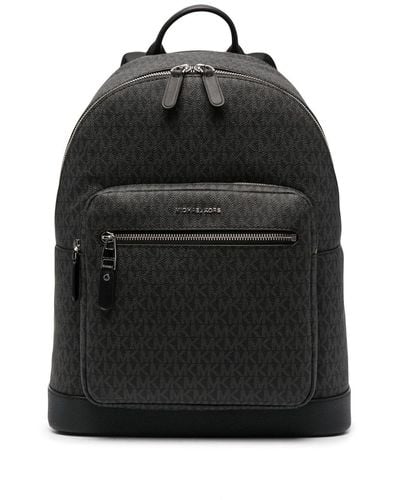 MICHAEL Michael Kors Rucksack Hudson Aus Logostoff - Schwarz