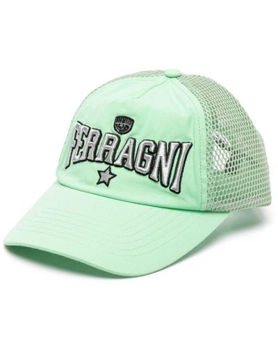 Chiara Ferragni Ferragni Stetch Baseball Cap - Green