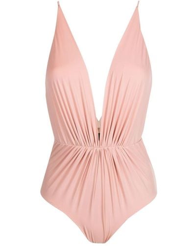 Clube Bossa Gathered Detailing Swimsuit - Pink