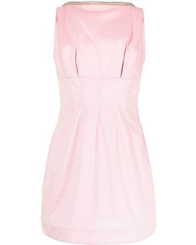 Rachel Gilbert Mini-jurk Met Open Rug - Roze