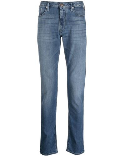 Emporio Armani EMPORIO ARI - Jeans Denim In Cotone - Blu