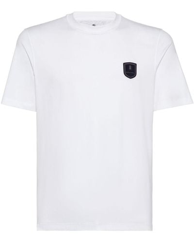 Brunello Cucinelli ロゴ Tシャツ - ホワイト
