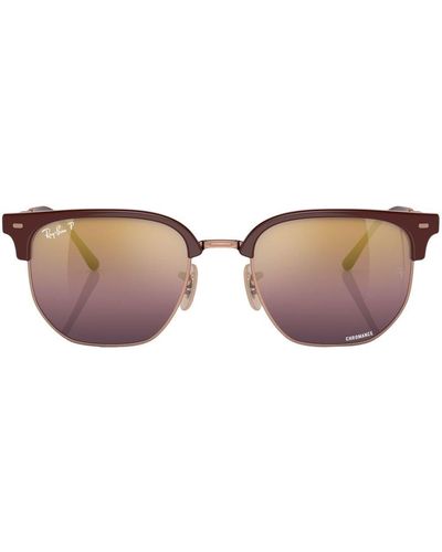 Ray-Ban Occhiali da sole New Clubmaster - Marrone