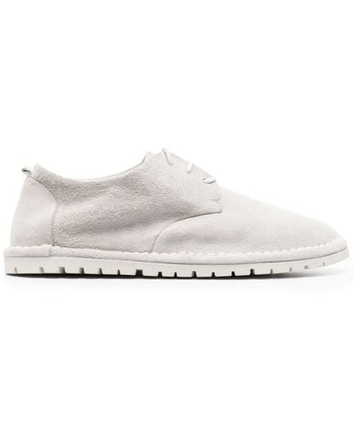Marsèll Almond-toe Lace-up Oxford Shoes - White
