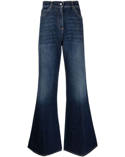 Fabiana Filippi High-rise Flared Jeans - Blue